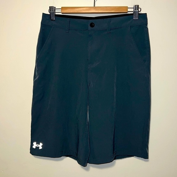Boys under armour zip front pocket active shorts sz 20 - Picture 1 of 4